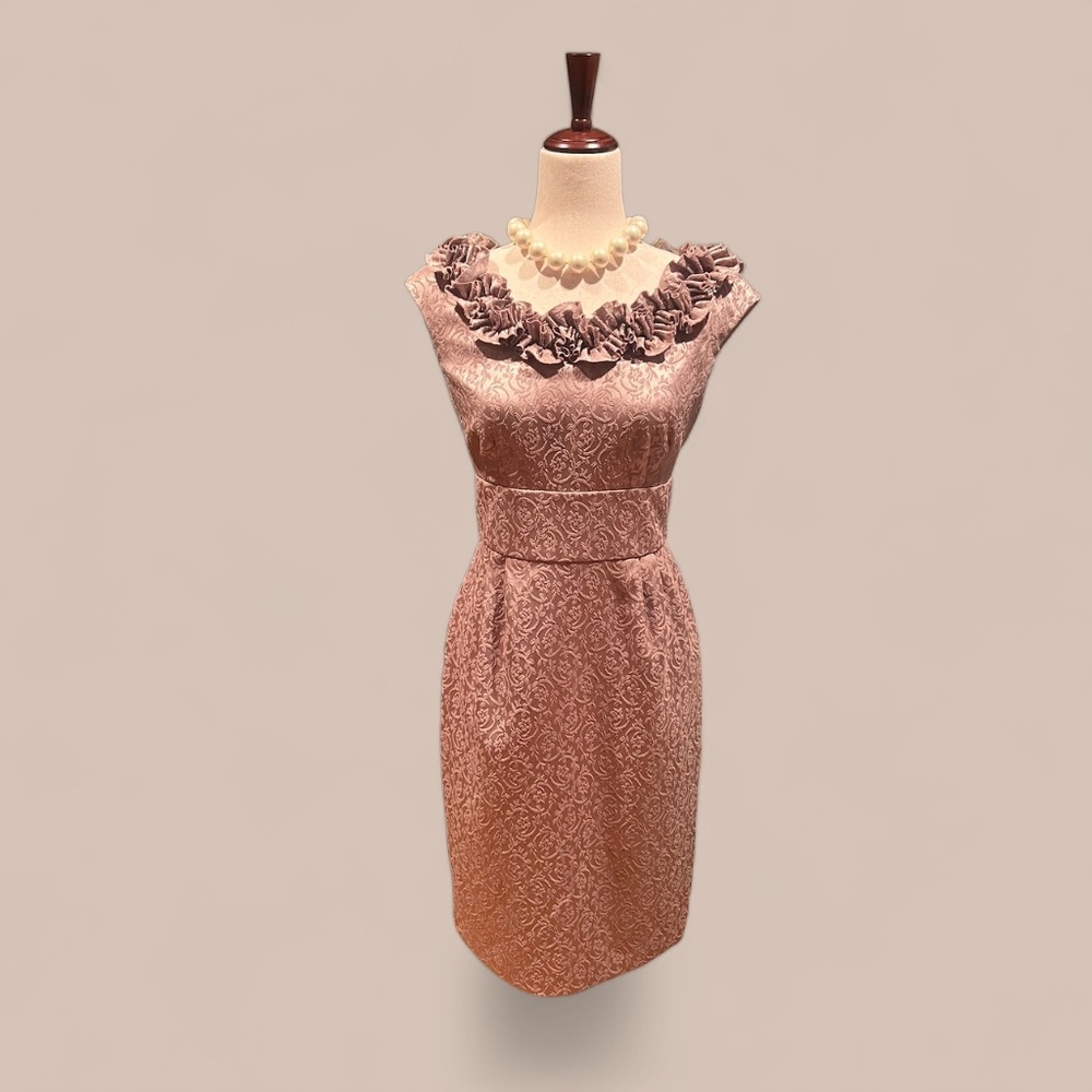 London Times Brocade Dress